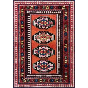 Meest Verkocht Vloerkleed Red Mix 9844 Antiquarian Antalia | Louis de Poortere